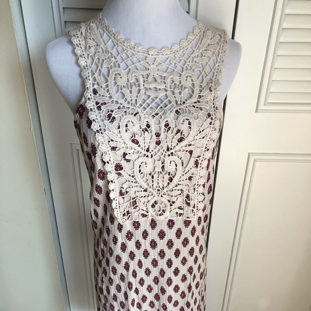 Blue rain size large dress Vguc